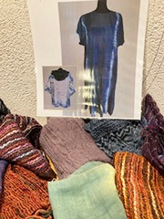 藍染め作品展示・販売